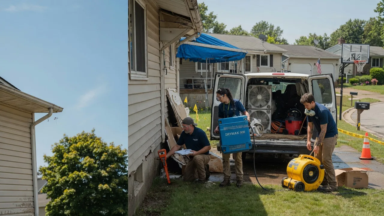 Ceiling Leak Cleanup in Hopedale, OH near me